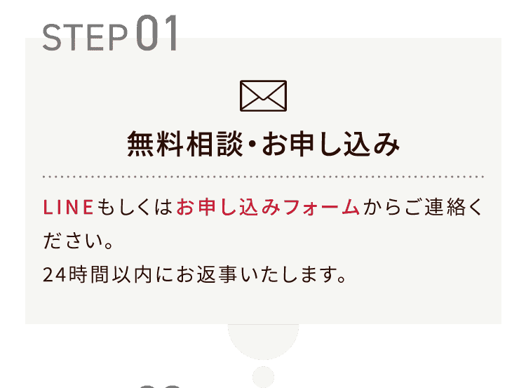 無料相談・お申し込み